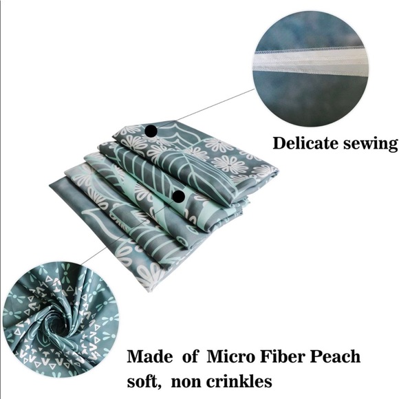 Blue and Gray Tapestry - Picture 2 of 4